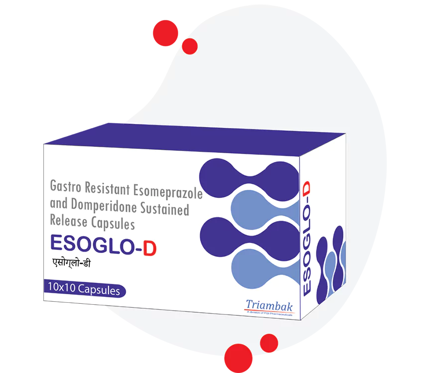 ESOGLO-D Capsules for GERD, Heartburn & Nausea